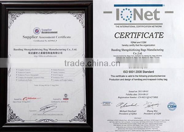 Multi-function fashion laptop bag branded office bag