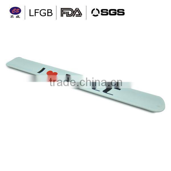 Lover's silicone slap bracelet/fancy silicone slap wristbands /best gifts for lover