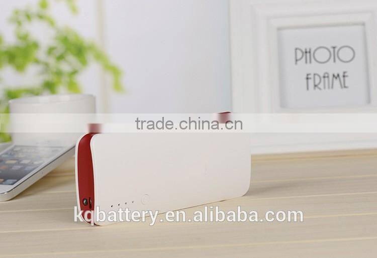 trendy portable charger power bank 10000mah external battery charger