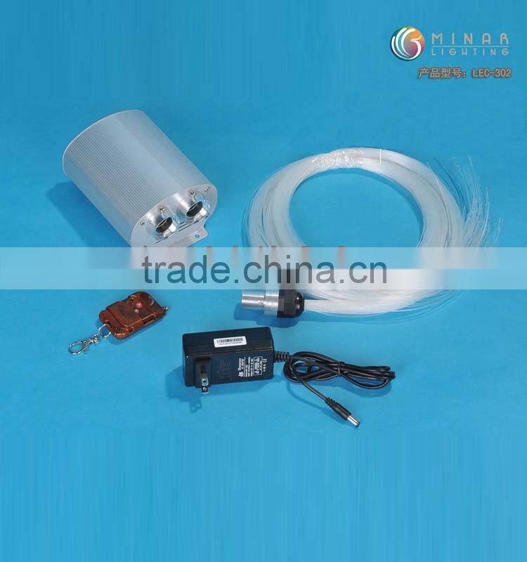 professional remote lighting 6colors wheel fiber optics sky star ceiling projector night light