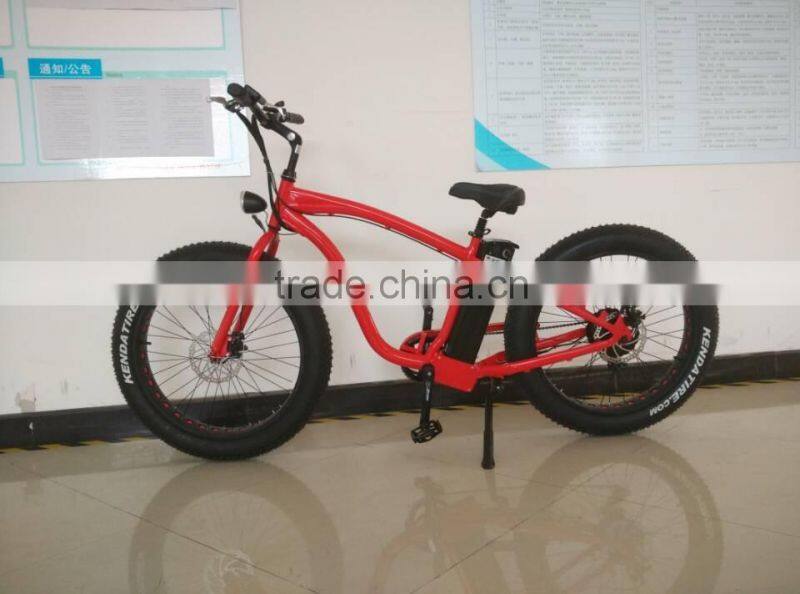 Rear wheel motor mountain electric bike chinese fat tire bike
