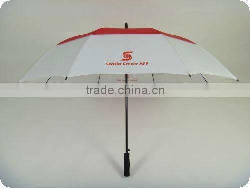 Shenzhen great factory maks 30" golf stick umbrella