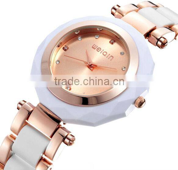 Japan movt quartz watch stainless steel back cheap women watches