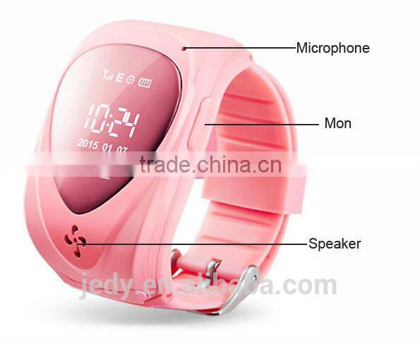 BTW-G7 Latest kids GPS smart watch GPS chip: MTK3326 SOS call elelctronic fence history track two way communication