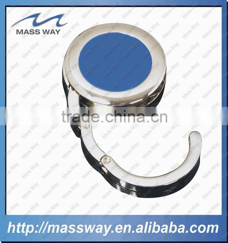 fashion lady custom metal hang bag hook
