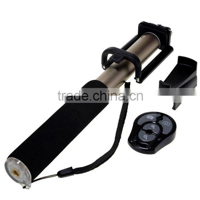 Extendable Selfie Stick Handheld Monopod +Remote Shutter Control +Phone holder for Android Phones