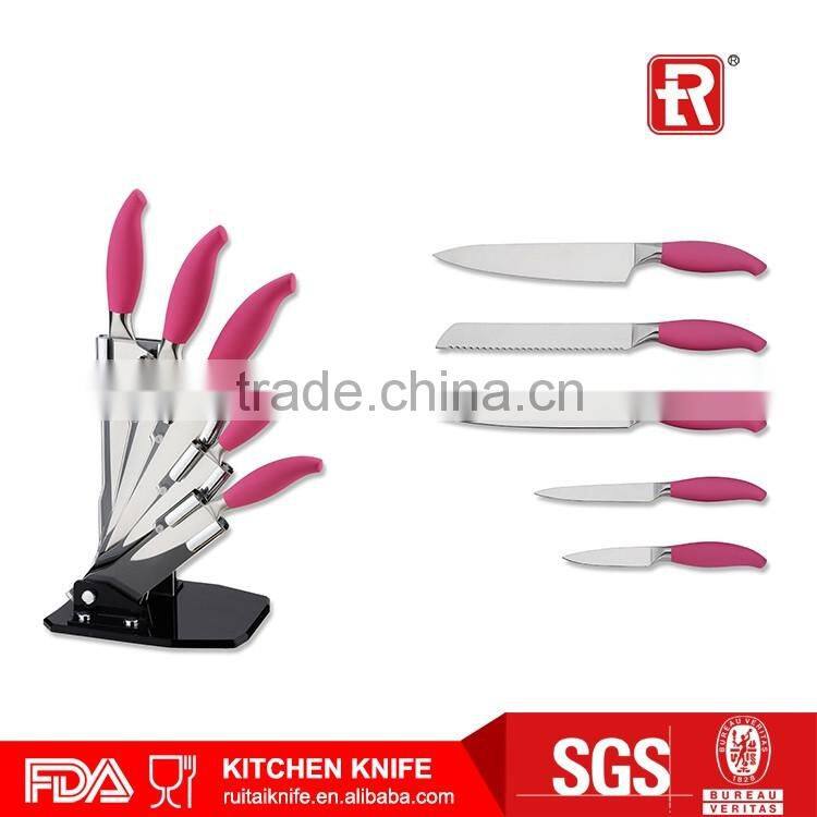 kitchen knife and utensil set/kitchen accessories/knife sets stianless steel FDA