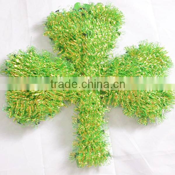 PET/PVC/OPP America Flag Tinsel Garland For Festive Decoration