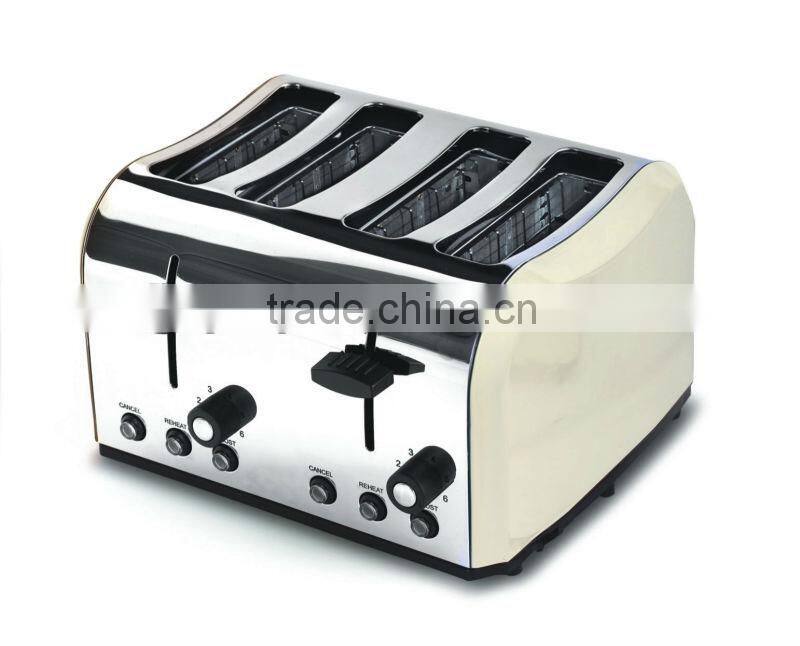 FT-103SS electric stainless 4 slice toaster
