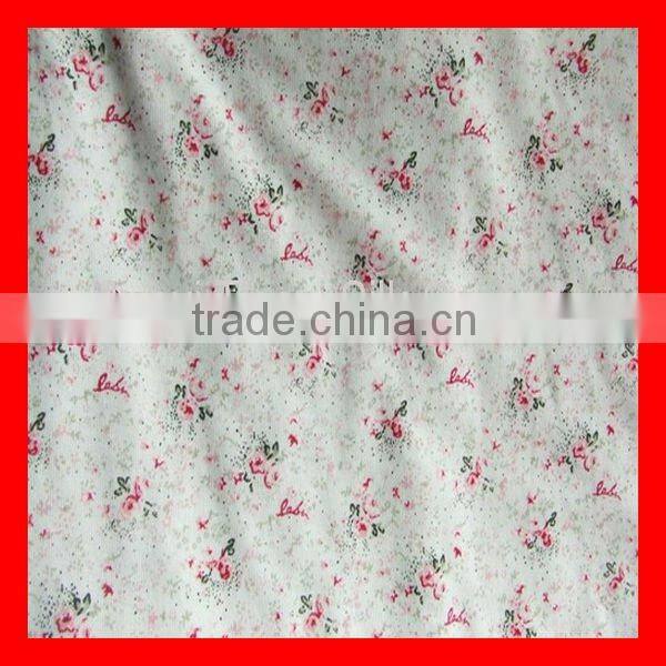 Melange Grey Cotton Printed Single Jersey