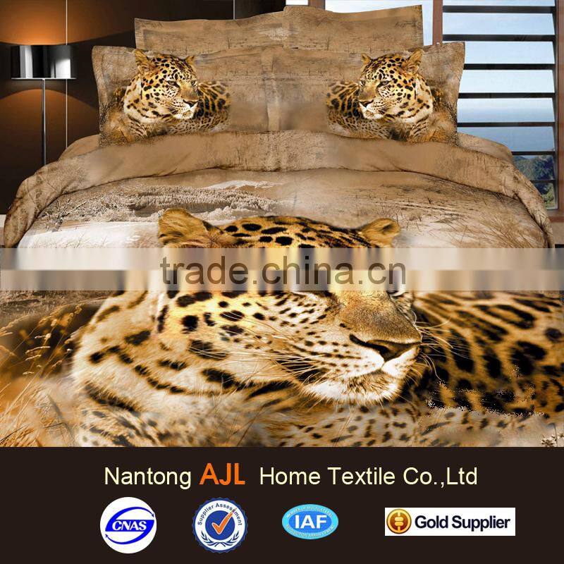 133*72 100% cotton printing animal duvet cover