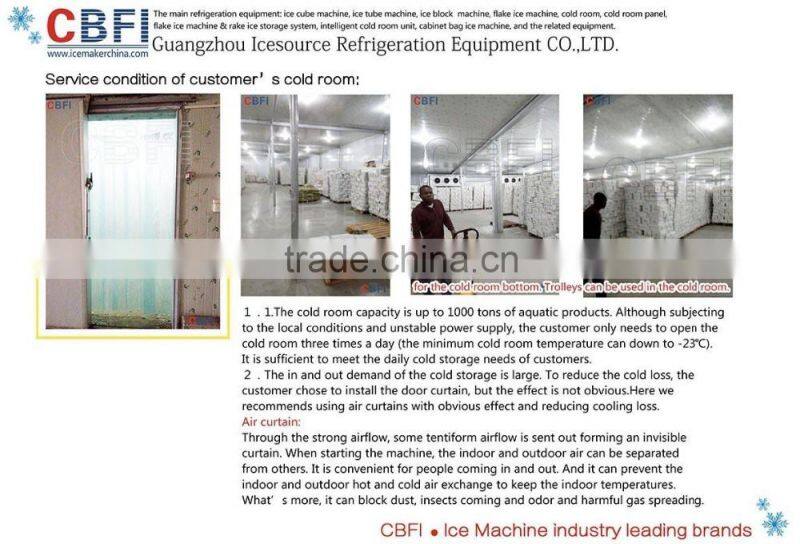 CBFI Zambia cold room project in 2015