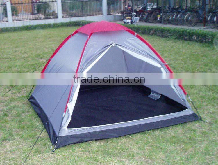 Double Layers and Fiberglass Pole Material family tent