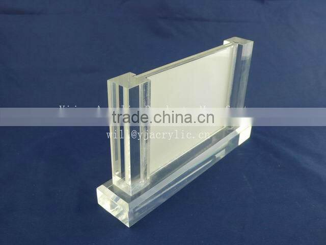high quality acrylic frameless picture frame