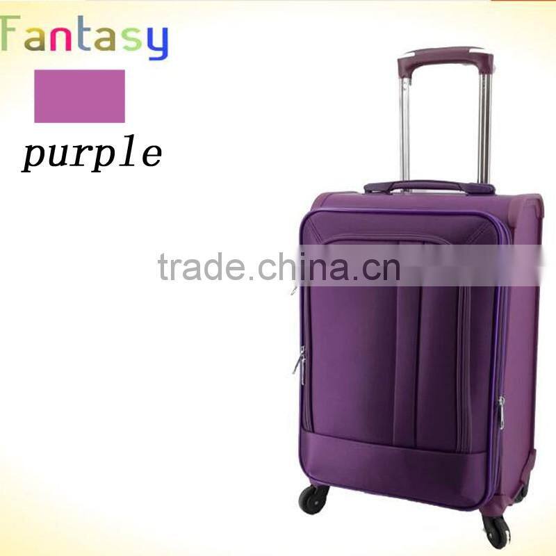 leisure nylon design trolley luggage quality for interational market