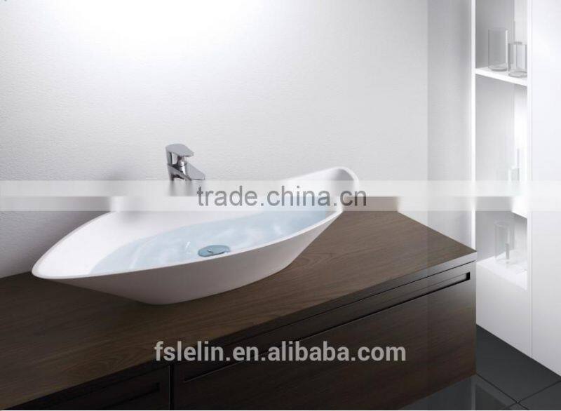 LELIN pure acrylic art basin & artificial stone kichen sink vanity LOA-029