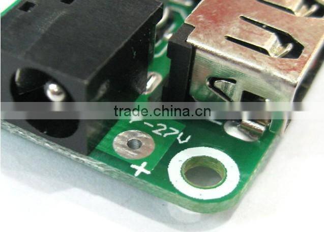 3 output ports USB 5V 3A dc dc step down power supply modules 8V 10V 12V 14V 15V 18V 20V to 5V 3A mobile phone battery charger