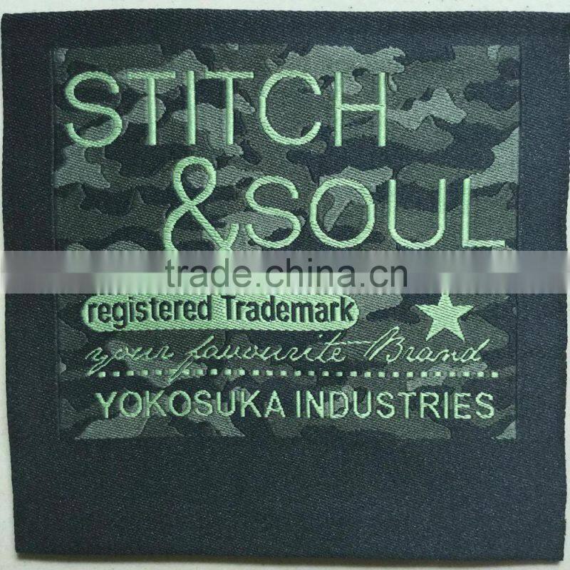 garment woven label main label for clothing woven label