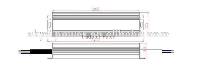 top class PF 0.96 five years warranty waterproof constant voltage led power supply 12v 100w