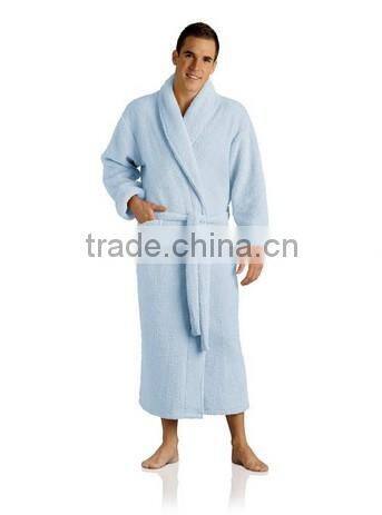 Wholesale plush microfiber bathrobe