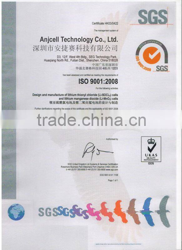 Ni-MH 9V Prismatic Battery