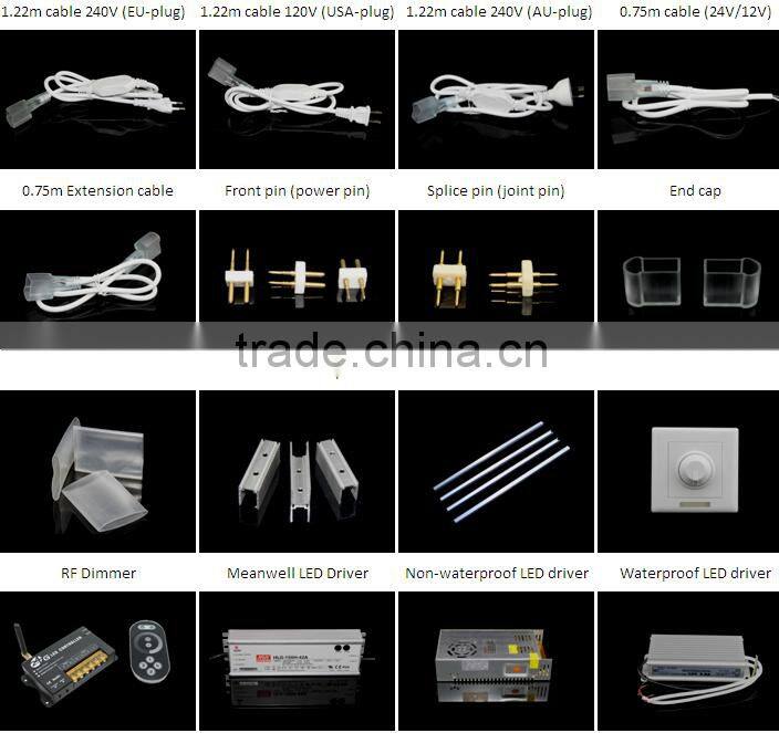 IP 68 SMD 3528 Anyview 360 Degree Led Neon Strip Lights