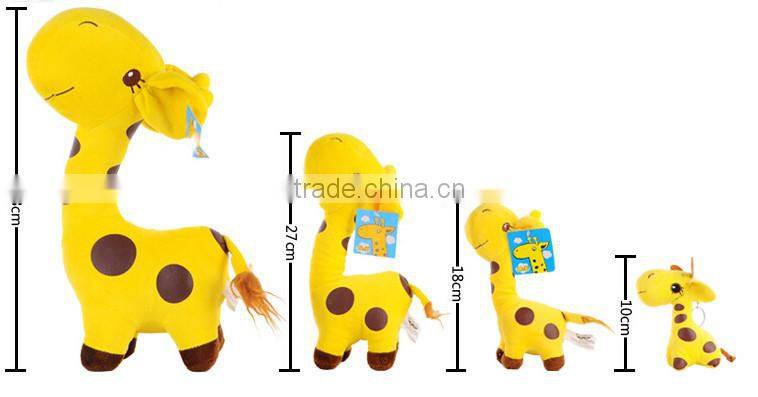 Plush Cartoon Kids Toys Giraffe Soft Stuffed Children Animal Doll