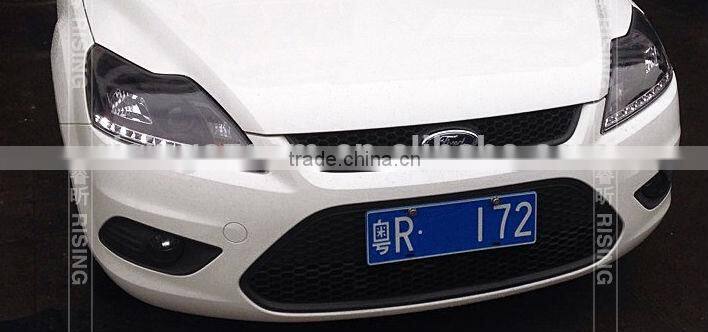 Fox modified headlamps assembly line LED day lights double xenon lamp light lens headlight