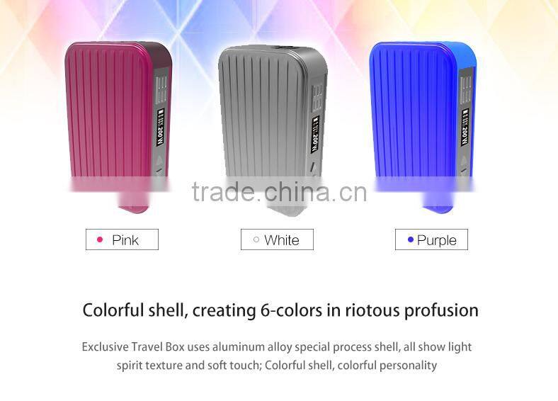 New Style travel box e cig box mod Unique Design original temperature control mod