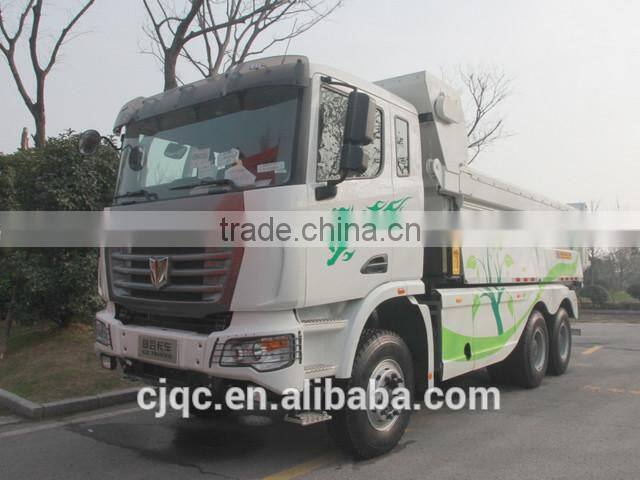 6x4 c&c LNG dump truck size