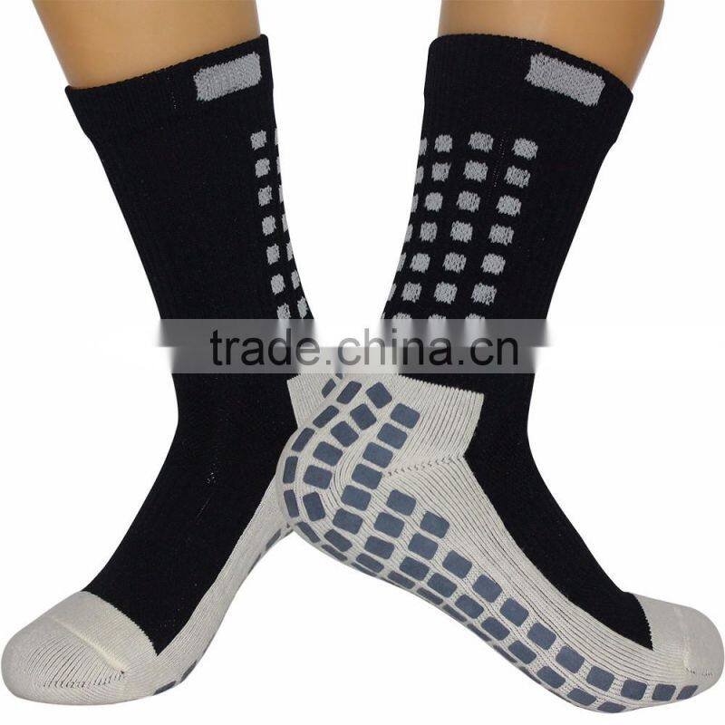 custom non slip socks/custom football socks wholesale