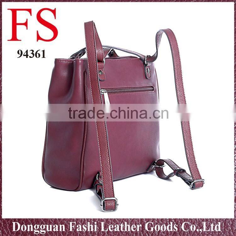 2016 latest high quality fashion pu backpacks