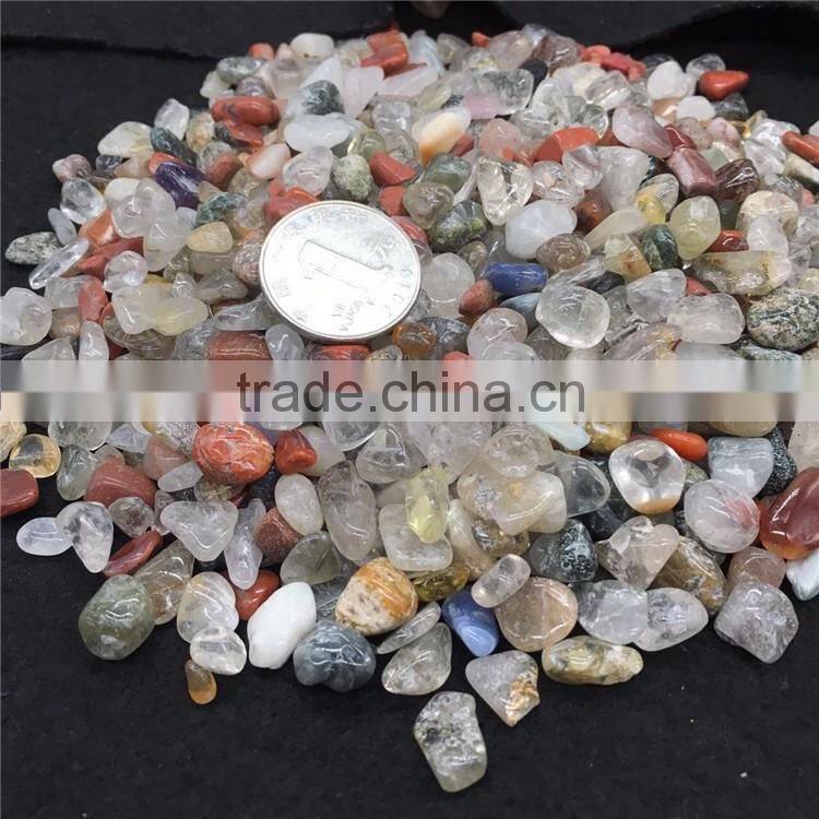 Natural Multiple Crystal Tumbled Stone Gravel
