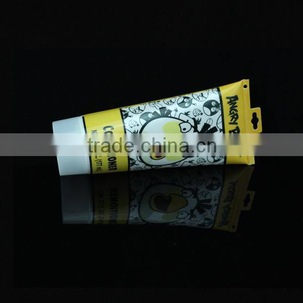 250ml cosmetic plastic tube with carton printing