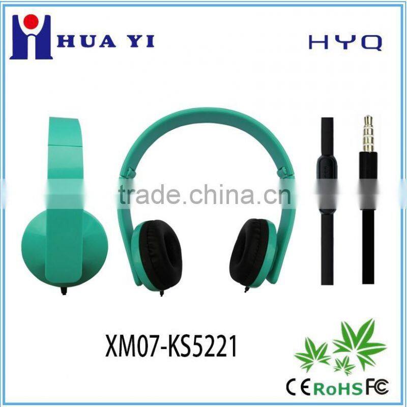 wholesale computer headphone music earpiece hot sales