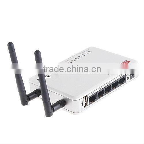 DD-WRT Router OEM 300M DD-WRT Router OEM 300Mbps Ralink 3052 DD-WRT Wireless Router with Detachable Antenna (SL-R7202)
