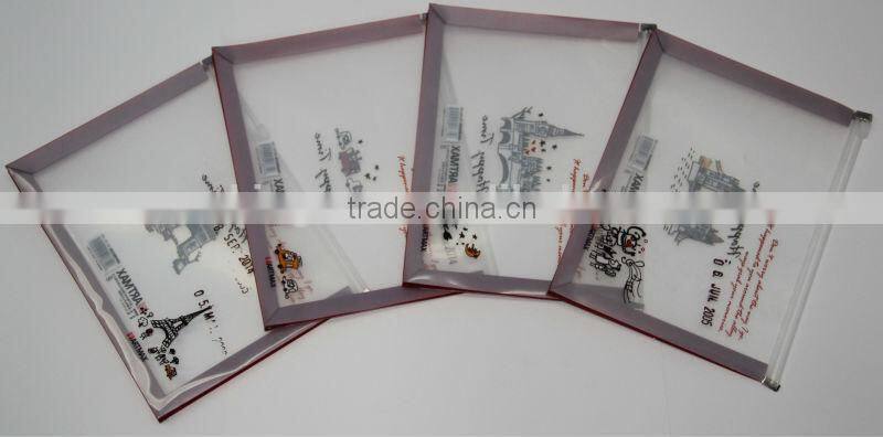 New brand school pp zipper bags