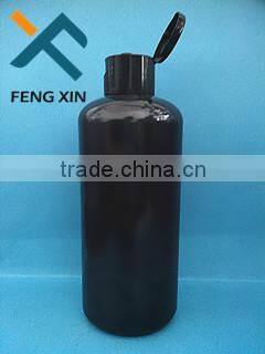 450ml PET plastic bottle with screw cap for machine oil