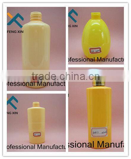 500ml PVC plastic bottle/pet bottle in guangzhou factory