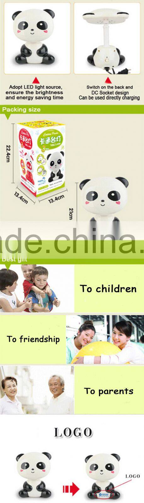 Porn printed logo led desk lamp educational toys