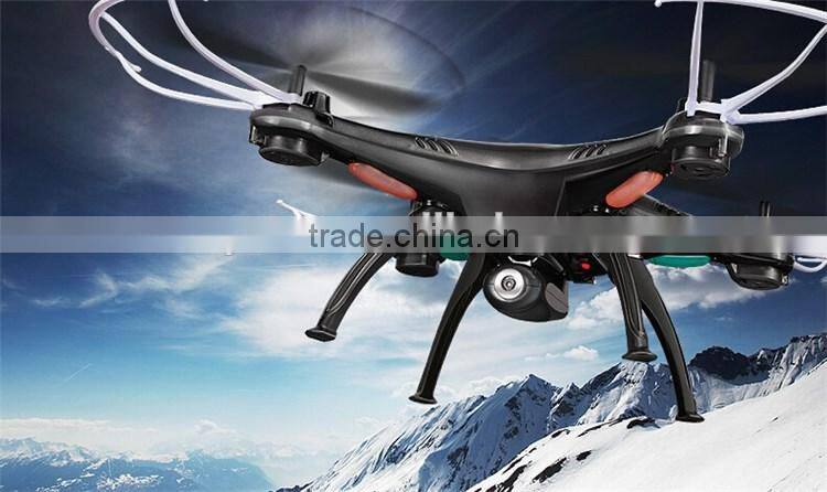 Sima aerial machine X5SW is a Real time transmission of four axis aircraft with no head mode drone with camera 3D tumbling