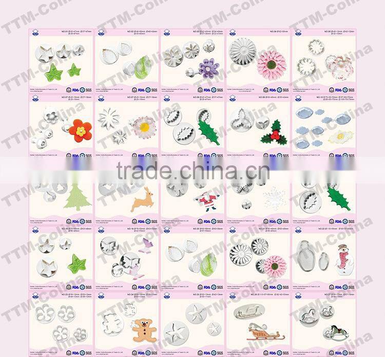 Round Cake Fondant Cutter Circle Rotundity Cookie Plunger Cutter