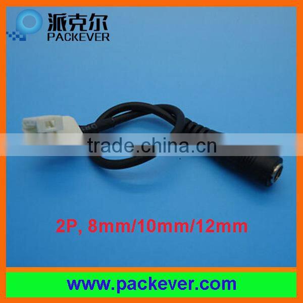 X shape 2 pins 12mm LED strip connector, solder free, fast connection