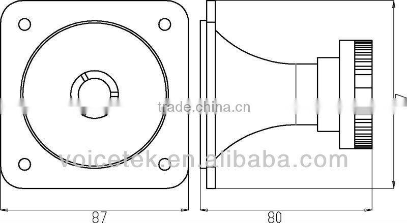 PAH-2501N 20Watt professional outdoor midrange compression driver