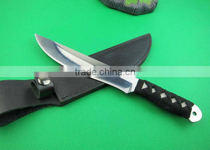 Mirror Surface With Black Belt Handle Small Knife Pocket Knife Outdoor Tools UDTEK01313