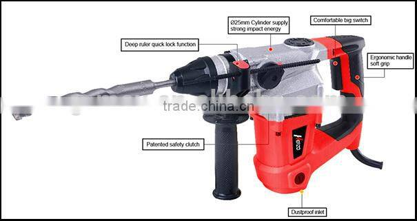 G-max Three Functions 800W SDS Rotary Hammer Drill GT13053