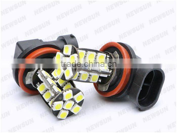 H11 H9 H8 Motorcycle LED Turn Signal Light With SMD 5050 Leds use For Reading Light