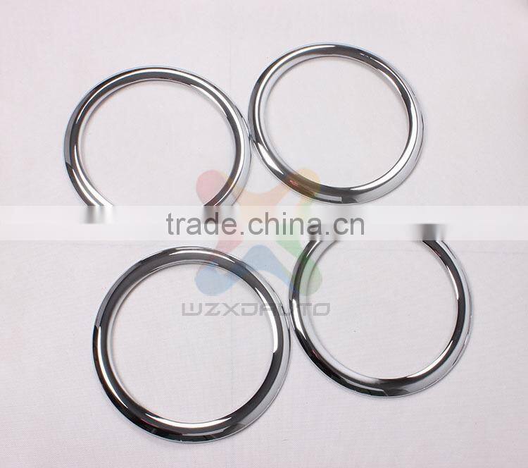 Chrome Car Door Stereo Speaker Cover Trim 2pcs DOOR SPEAKER COVER FOR JEEP COMPASS 2014