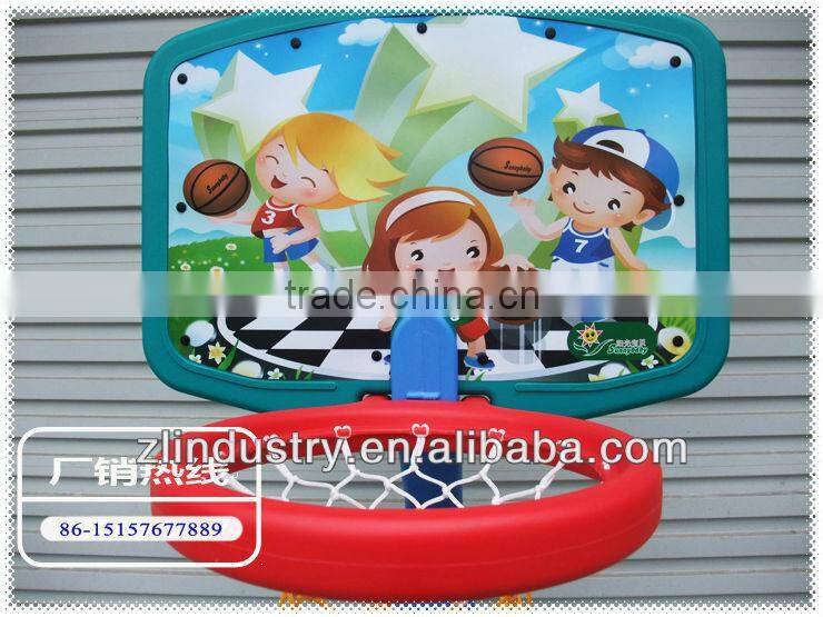 Children middle size basketball stands