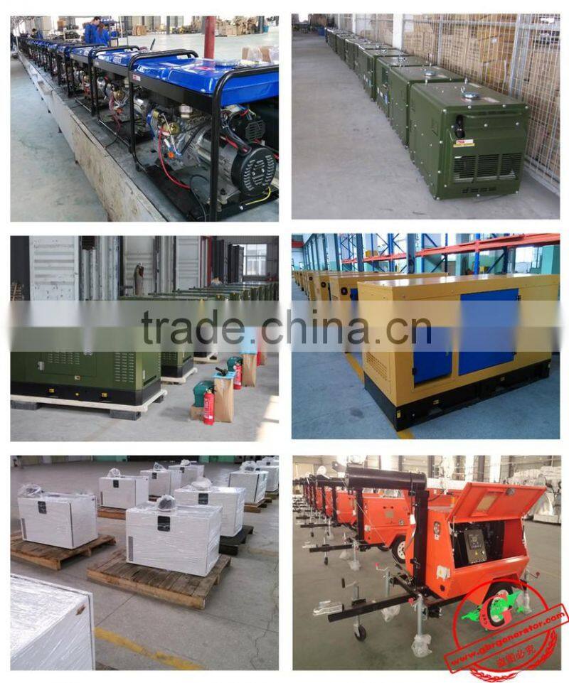 Air-cooled diesel silence generator set 4-7 kw Generator set